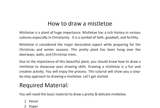 write a DIY or art and craft article with original photos